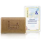 Fair & White Original Exfoliating Soap - 200g / 7oz – Skin Brightening Soap, Cleansing Bar, Formu...