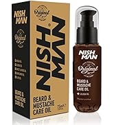 Nishman Beard & Mustache Care Series (Beard & Mustache Care Oil, 75ml)