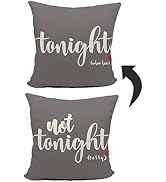 Bridal Shower Reversible Black Soft Pillow Cover, Wedding Anniversary Bridal Shower Gifts, Gift f...