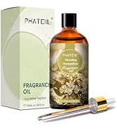 PHATOIL Morning Osmanthus Fragrance Oils for Diffuser, 3.38FL.OZ Diffuser Oils for Home, Perfect ...