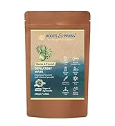 ROOTS AND HERBS Vegan Hair Removal - Neem and Fennel Depilatory Mask - Men and Women's Facial Hai...