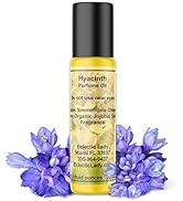 Hyacinth Perfume Oil, 0.3 Oz Portable Roll-On Fragrance with Long-Lasting Scent, Delightful Essen...