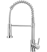FVITA Kitchen Faucet with Sprayer Kitchen Faucet Single Handle Kitchen Sink Faucet Commercial Spr...