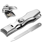 German Nail Clippers for Men Thick Nails, Large Wide Jaw Toenail Clippers for Men Women, Heavy Du...
