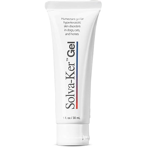 Dry Nose and Paw Soother, Solva-Ker Gel Moisturizer for Pet's Cracked Nose and Paws...