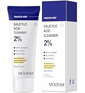 BYOTOUTY Salicylic Acid Cleanser for Acne Treatment, 2% Salicylic Acid Face Cleanser for Women an...