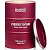 M&SENSE Cherry Bomb Scented Candles, Large Sweet Candle for Home Scented, Natural Soy Wax Candle, Candles Gifts for Women, 21.2 oz 120 Hours Burn