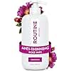 Routine Wellness Anti-Thinning Shampoo for Thinning Hair - Biotin DHT Blocker Women & Men - Color Safe Shampoo for Hair Loss & Healthy Hair - Rose Hips - 14oz