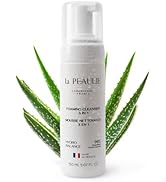 la PEAULIE 3-in-1 Foaming Cleanser | Clean, Exfoliate & Hydrate | Aloe Vera | All Skin Types | 150ml