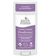 Earth Mama Calming Lavender Deodorant | Safe for Sensitive Skin, Pregnancy and Breastfeeding, Con...