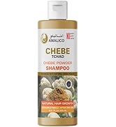 Chebe Powder Natural Shampoo for Hair Growth Anti-dandruff Shampoo - 100% Natural African Chebe P...