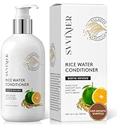Svvimer Rice Water Hair Growth Conditioner - Thickening Conditioner with Biotin for Hair Loss and...