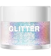 Holographic Body Glitter Gel, Ultra Fine Glitter Gel for Face, Hair, Body, Nail, Eyeshadow, Long ...