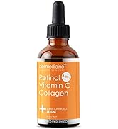 Retinol Vitamin C Collagen | Super Charged Anti-Aging Serum for Face | Pharmaceutical Grade Quali...