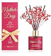 Airkeep Mother‘ Day Reed Diffuser Set, Vanilla Scented Diffuser Oil with 8 Sticks,Home Fragrance ...