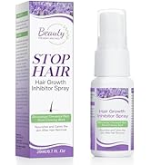 TXRDONY 20ml Hair Inhibitor Spray for Face, Permanent Hair Growth Inhibitor Non-Irritating Lavend...