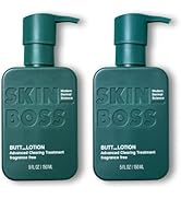 Butt Acne Clearing Lotion (2 pack) for back, buttocks, & thighs - Clears away acne breakouts and ...