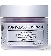 Pompadour Pomade - (2oz) by Avenue Man Hair Products - Hair Pomade Infused with Certified Organic...