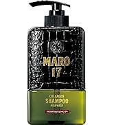 MARO17 Collagen Shampoo Mild Wash Remove Dandruff, Leaving Hair Light & Moisturized 11.6 oz