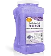 SPA REDI - Exfoliating Scrub Pumice Gel, Lavender and Wildflower, 128 Oz - Manicure, Pedicure and...