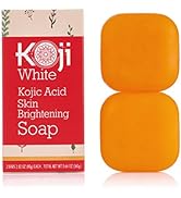 Pure Kojic Acid Skin Brightening Soap for Glowing & Radiance Skin, Dark Spots, Rejuvenate, Uneven...
