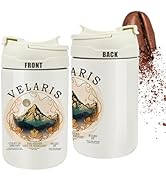 ACOTAR Gift Velaris City of Starlight 17.5 oz (500ml) Stainless Steel Insulated Water Bottle with...