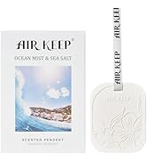 Airkeep Car Air Freshener - Ocean Mist&Sea Salt Handmade Scented Ceramic for Drawers and Closets，...
