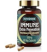 NUWONDER Immune Extra Prevention, Natural Immune Support, Clinically Tested Formula, Non-Drowsy, ...