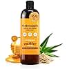 Honey & Oatmeal 16.9 oz Pet Shampoo for Dogs, Soothing Natural Formula with Colloidal Oatmeal, Aloe & Honey - Relieves Itchy Dry Skin, No Sulfates or Parabens, Gentle, Chamomile Scented