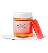 KoluaWax Vegan Sugar Wax Kit For Women & Men - Waxing for All Skin & Hair Types Underarm, Bikini,...