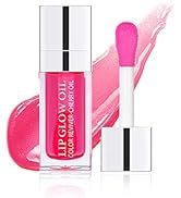 ZHISHUDL Plumping Lip Oil Lip Glow Oil Lip Gloss Oil Lip Stain Long Lasting Hydrating Non-sticky ...