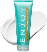 Enjoy Shaping Curly Hair Styling Cream - Adds Volume, Lightweight Curl Defining Finish, Anti-Friz...