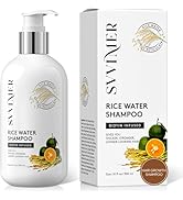 Svvimer Rice Water Hair Growth Shampoo - Biotin Thickening Shampoo for Hair Loss and Thinning - S...