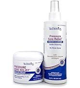 riDerma MD Pressure Sore Relief Healing Cream and Wound Cleanser
