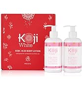 Koji White Kojic Acid & Collagen Body Lotion, Women Christmas Gifts Set for Skin Brightening, Moi...