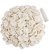 BTYMS 400 Count Latex Finger Cots Medium Fingertip Gloves Disposable Finger Rubber Tips Protector...