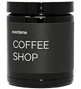 Everlume Premium Soy Wax Candle | Highly Scented Black Glass Jar Candles | Long Lasting, Clean Bu...