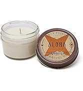 Four Points Trading Co. Aloha 4 Oz Scented Soy Aromatherapy Candle w/ Jar