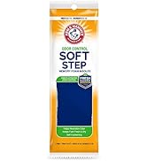 Arm & Hammer Odor Control Soft Step Insoles, Memory Foam Insoles for Men, Memory Foam Insoles for...