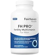 Fairhaven Health FH Pro for Men | Clinically Studied Premium Prenatal Fertility Supplements for M...