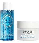 Lumene Hydrating Facial Bundle - Includes Aqua Lumenessence Beauty Face Lotion and Nordic Hydra I...