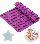 112 Cavity Mini Star Silicone Molds Ice Cube Mold Fun Shaped Mold for Homemade Dog Training Treat...