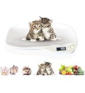 YTDTKJ Mini Pet Scale, Small Animals Scales for Weighing, Digital Kitchen Scale with LED Display,...