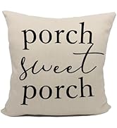 Mancheng-zi Porch Pillows Covers 12x20,Porch Decor,Farmhouse Porch Decor,Outdoor Pillows,Outdoor ...