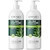 EDENIKA BOTANICALS Tea Tree Oil Body Wash, Cleanses & Relieves Itchy Skin, Soothes Jock Itch, Acne & Ringworm, Shower Gel for Dry and Sensitive Skin, Women & Men, Organic & Natural, 16 fl oz, 2-Pack