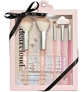 dearcloud Mystic Wonder Makeup Brush Set - Precision, Angled, Shadow, Powder, and Blush Brush - C...