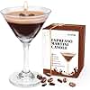 Espresso Martini Candle Gifts for Women Men, Coffee Scented Unique Gift for Espresso Lovers, Soy Wax Candles for Coffee Bar, Home Decor for Mother, Birthday, Christmas