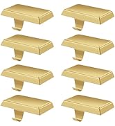 EBANKU Christmas Stocking Holder, 8 Packs Mantel Stocking Hangers Fireplace Stocking Holders Base...
