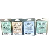 Our Own Candle Company Premium Wax Melt, Apple Pie, French Vanilla, Fresh Linen, and Lemon Poundc...