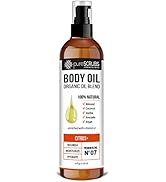 pureSCRUBS Ultra Moisturizing CITRUS+ BODY OIL Spray For Dry Skin, Massage, Cuticles & More Organ...